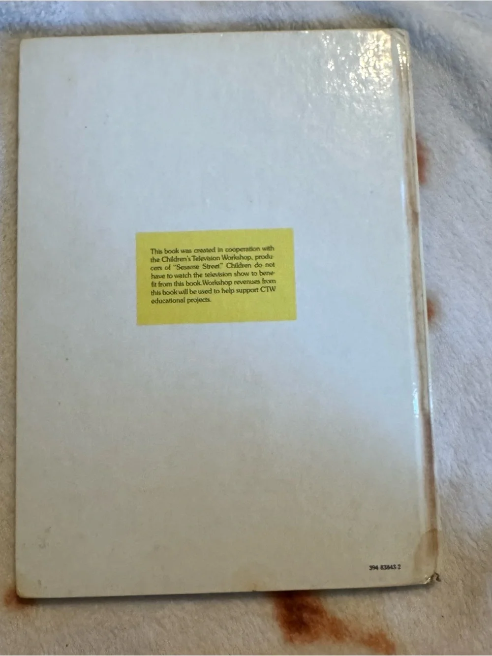 1978 The Sesame Street Bedtime Storybook Vintage Hardback Children’s Book